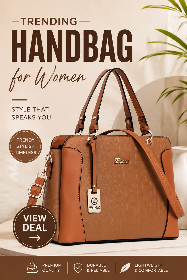 Trending handbag ad